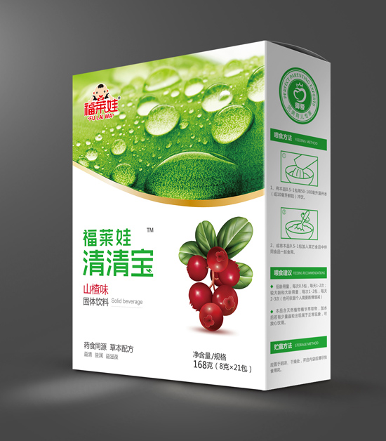 福莱娃山楂味清清宝盒装
