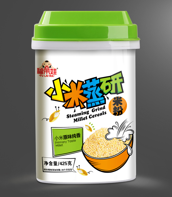 福莱娃原味纯香配方小米蒸研米粉