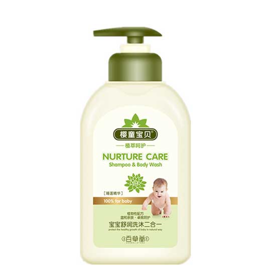 樱童宝贝宝宝舒润洗沐二合一