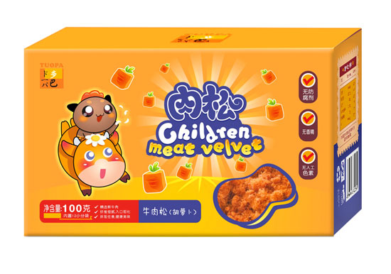 多巴牛肉松胡萝卜味