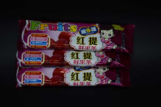  威乐佳红提鲜果条