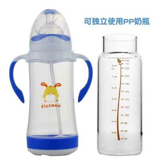  比卡诺可独立使用240mlPP奶瓶