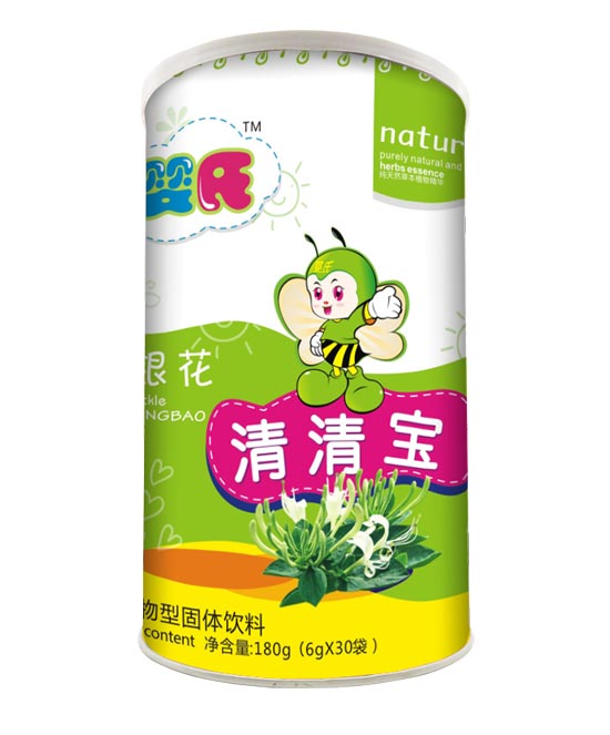 婴氏金银花味清清宝桶装