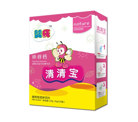 婴氏铁锌钙清清宝