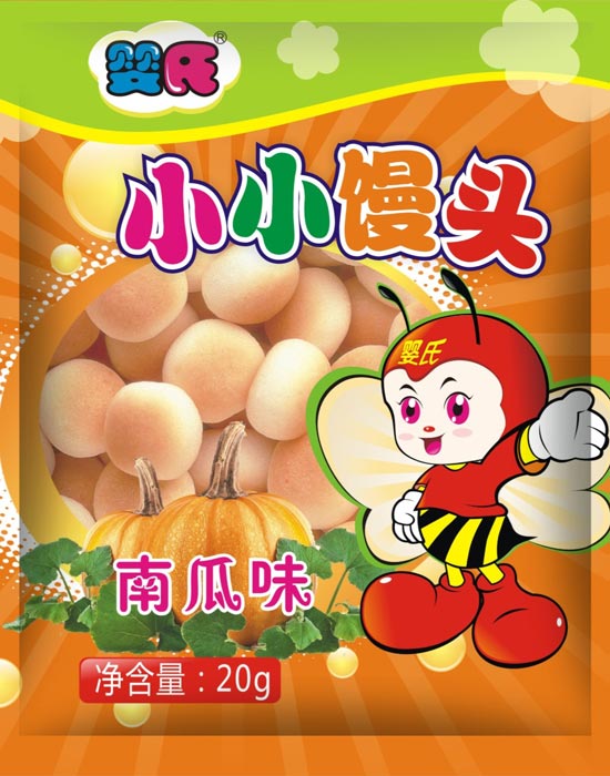婴氏南瓜味小小馒头