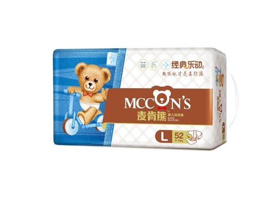 麦肯熊纸尿裤L52片