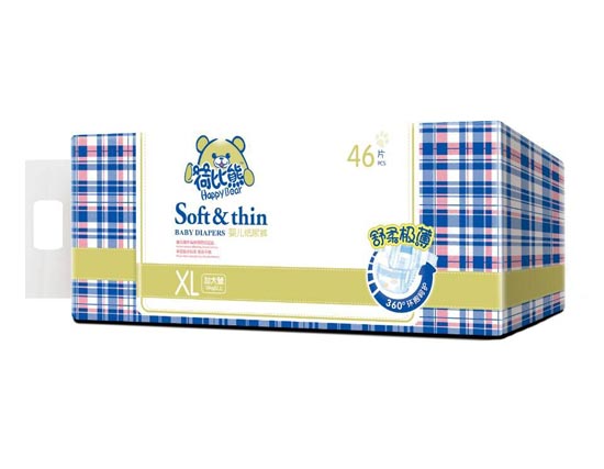 荷比熊婴儿纸尿裤XL46片
