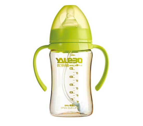 优乐宝PPSU宽口径有柄自动奶瓶240ML(Y)