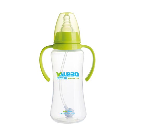 优乐宝PP标准口径有柄自动奶瓶300ML(Y)