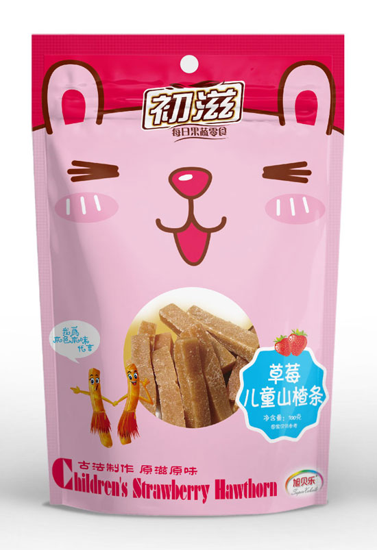  初滋草莓味儿童山楂条