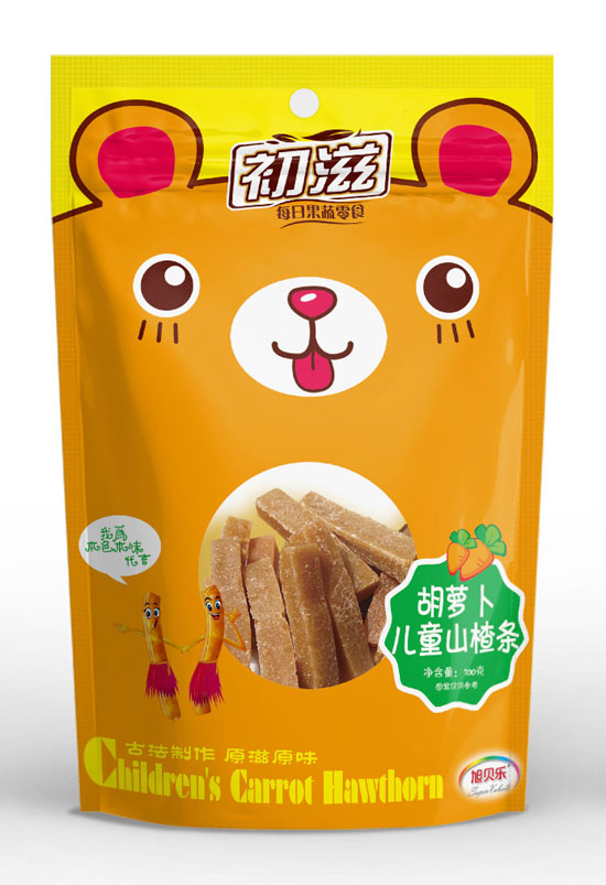  初滋胡萝卜味儿童山楂条