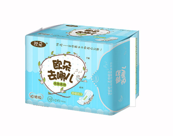  欧朵惊艳版亲肤柔棉卫生巾10片日用