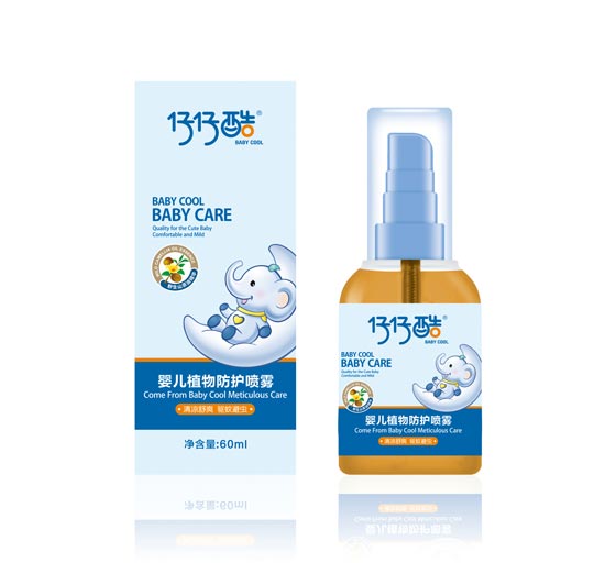 仔仔酷婴儿植物防护喷雾