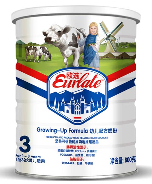 欧选婴幼儿奶粉3段