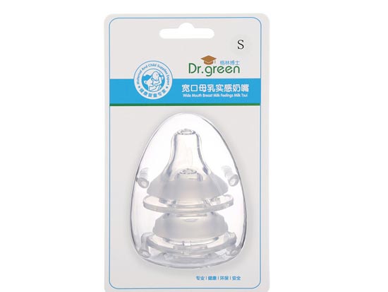 格林博士母乳实感奶嘴两个装S号