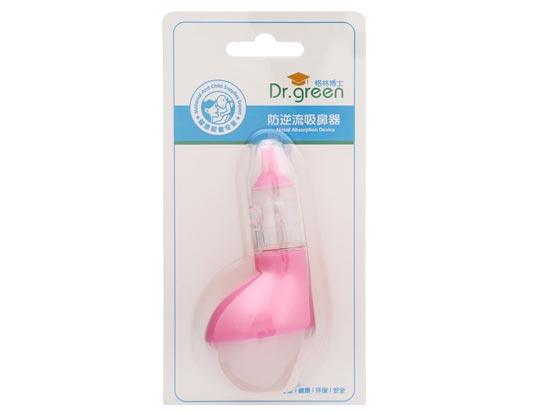 格林博士防逆流吸鼻器红色