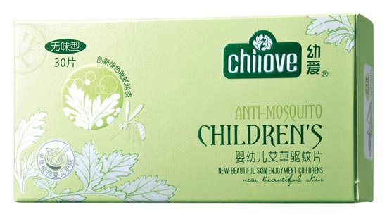 幼爱婴幼儿艾草驱蚊片