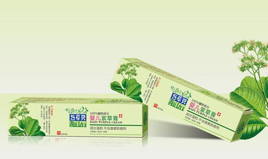  百草灵婴儿紫草膏