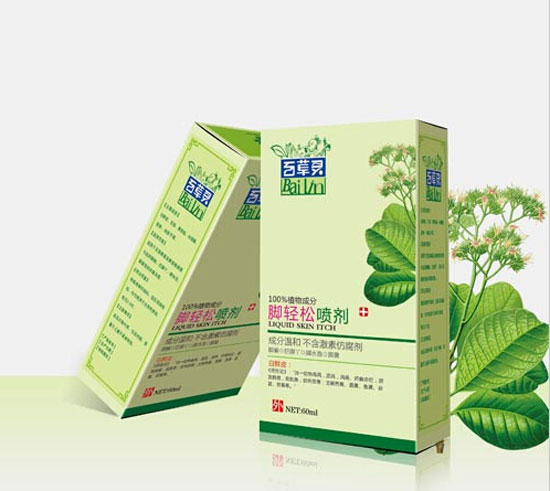  百草灵脚轻松喷剂