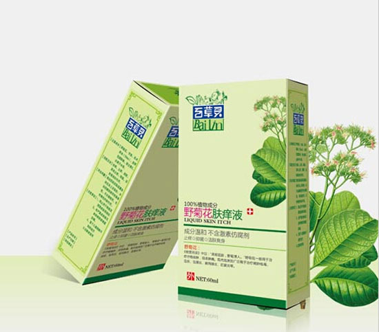  百草灵野菊花肤痒液