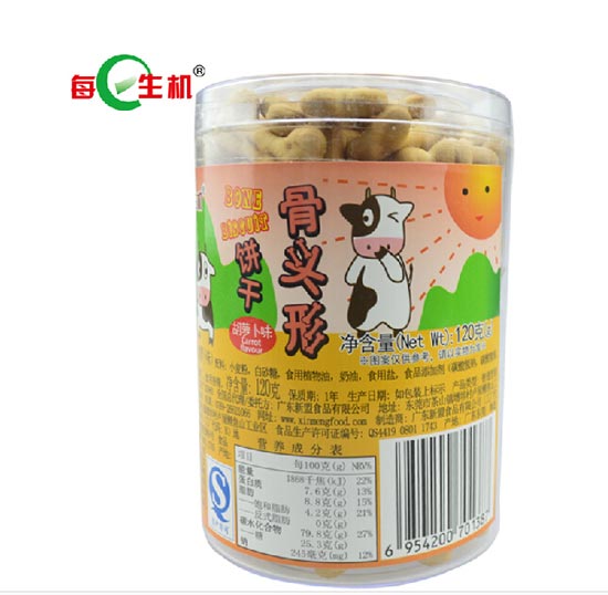 每日生机儿童骨头形饼
