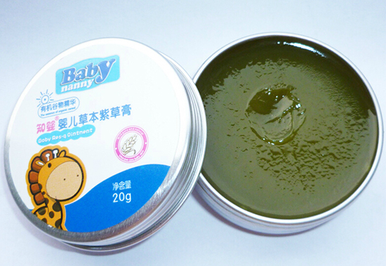 知婴婴儿草本紫草膏