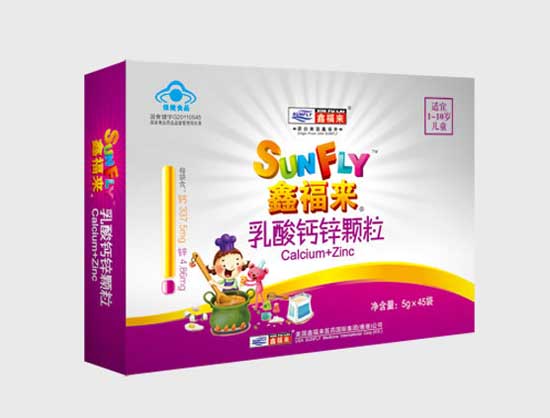 鑫福来牌乳酸钙锌颗粒