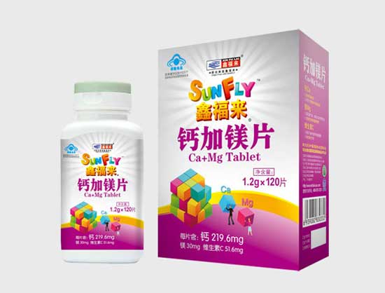 鑫福来牌钙加镁片(大盒)