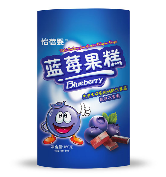 怡蓓婴蓝莓果糕瓶装