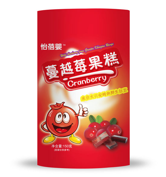 怡蓓婴蔓越莓果糕瓶装