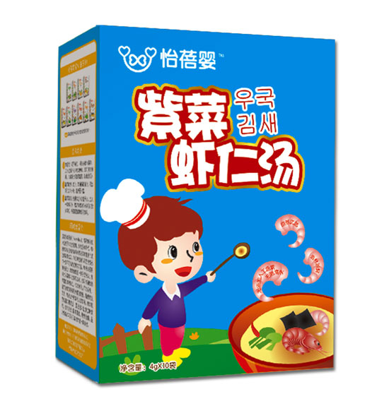 怡蓓婴紫菜虾仁汤