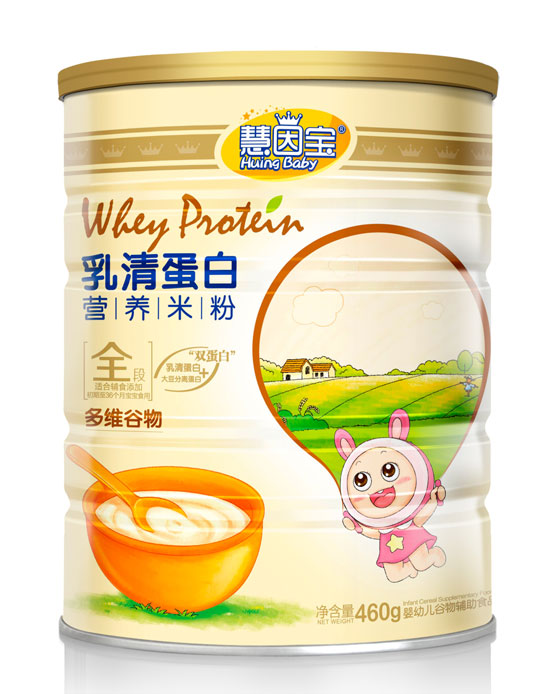 慧因宝多维谷物乳清蛋白营养米粉