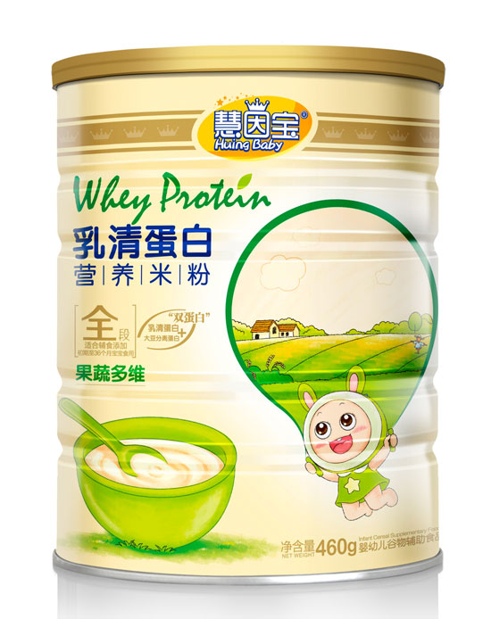 慧因宝果蔬多维乳清蛋白营养米粉