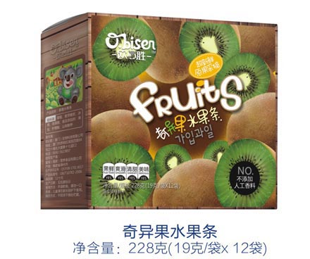 欧必胜奇异果水果条