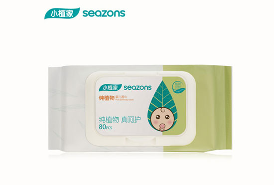 小植家纯植物婴儿湿巾