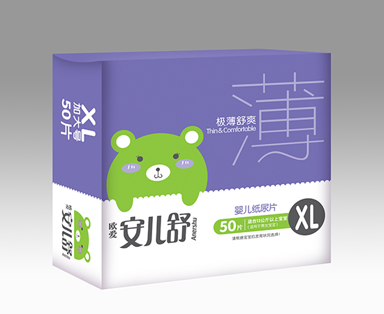 安儿舒婴儿纸尿片XL50片