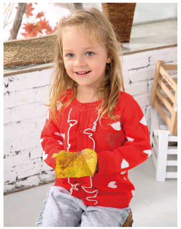 棉果果对开毛衣