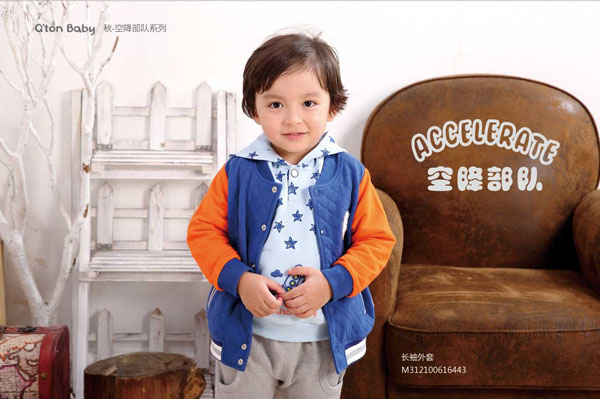 棉果果秋季空降部队系列长袖外套