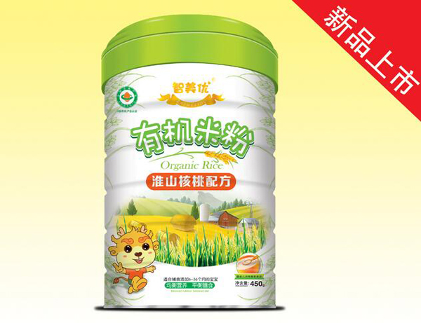 智美优淮山核桃有机米粉