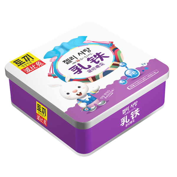 波比兔乳铁凝胶糖果 方铁听