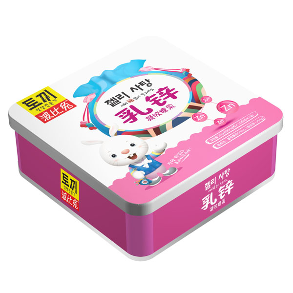 波比兔乳锌凝胶糖果 方铁听
