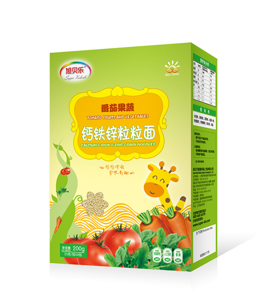 旭贝乐粒粒面（番茄果蔬）