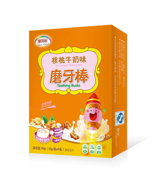 旭贝乐磨牙棒(核桃牛奶味)