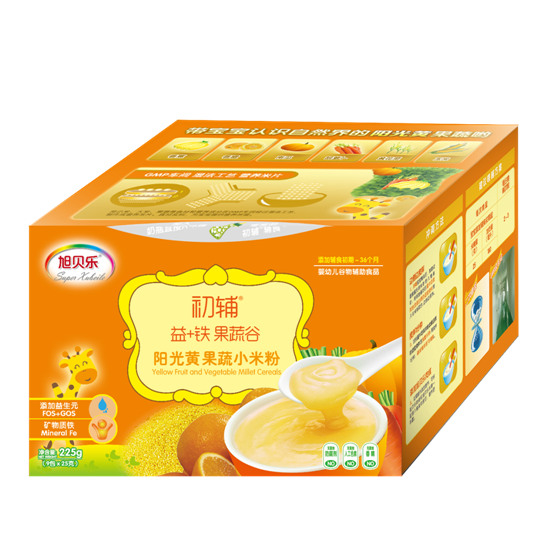 初辅阳光黄果蔬小米粉