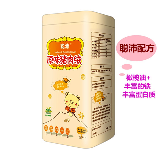聪沛原味猪肉绒