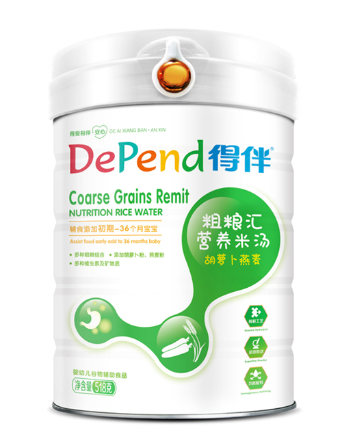 得伴粗粮汇营养米粉（胡萝卜燕麦）