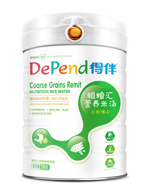 得伴粗粮汇营养米粉（小米淮山）