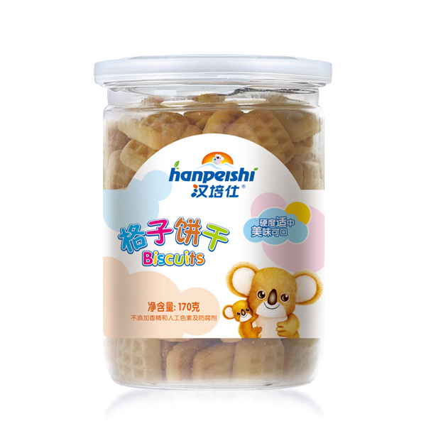汉培仕格子饼干