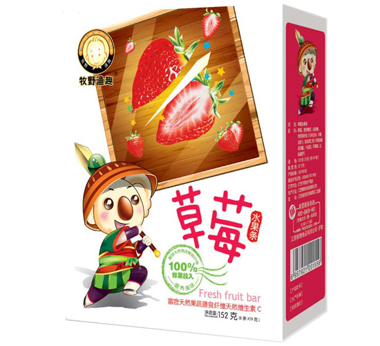 牧野渔趣草莓水果条