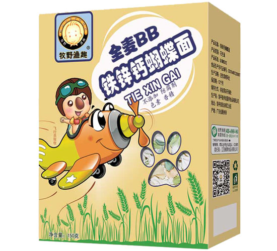牧野渔趣钙铁锌蝴蝶面
